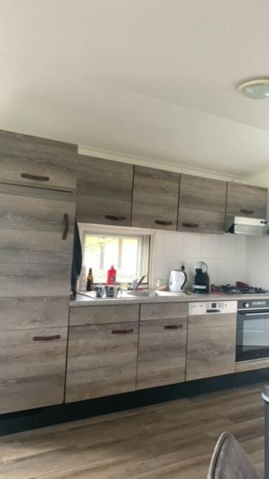 Luxe Chalet Met Uniek Vrij Uitzicht Op Rustig Park In Papenvoort Drenthe Esterno foto
